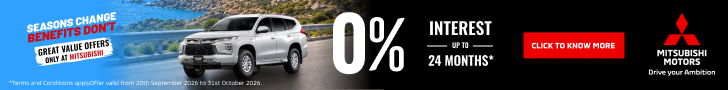 Mitsubishi Motors advertisement
